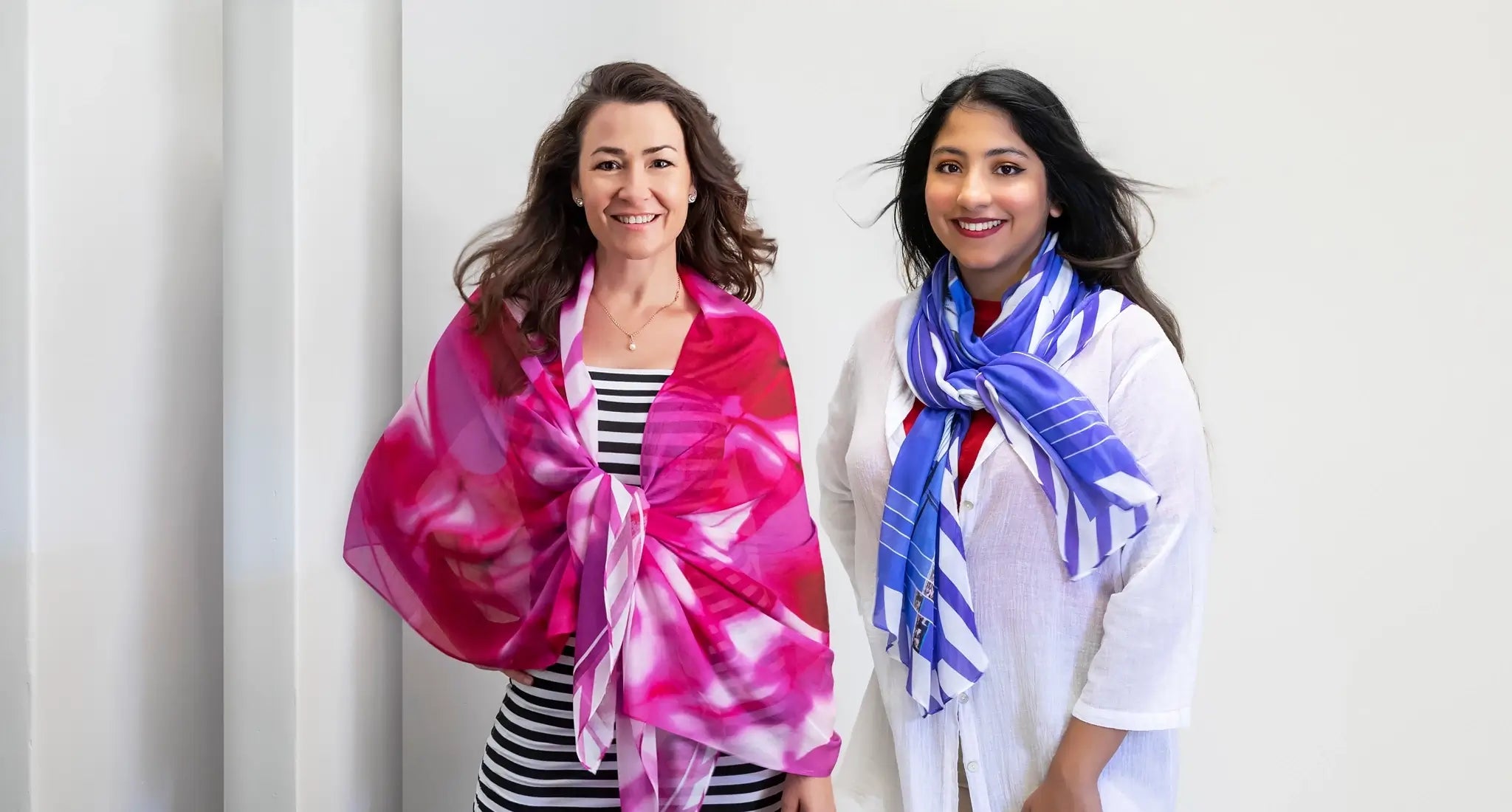 shop fashion scarves online at seahorse silks australia