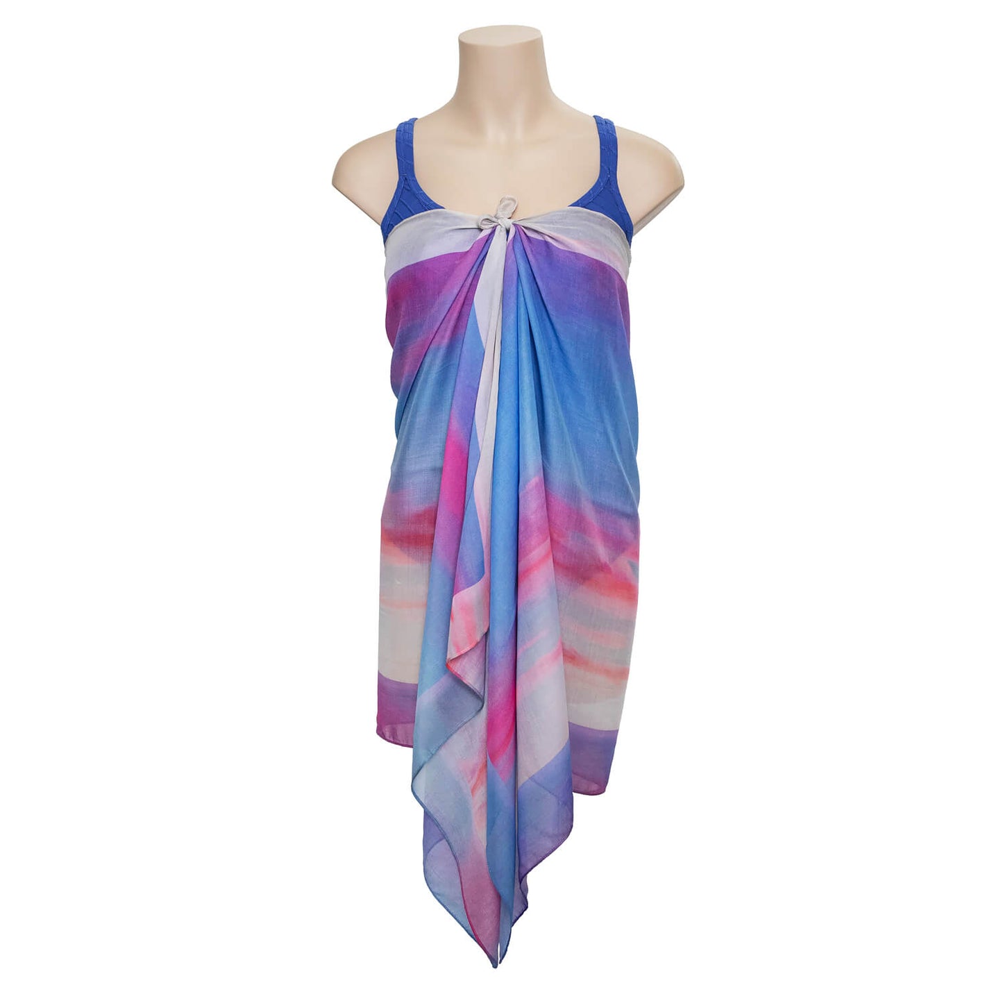 wearable art scarf g and t time worn as sarong wrap
