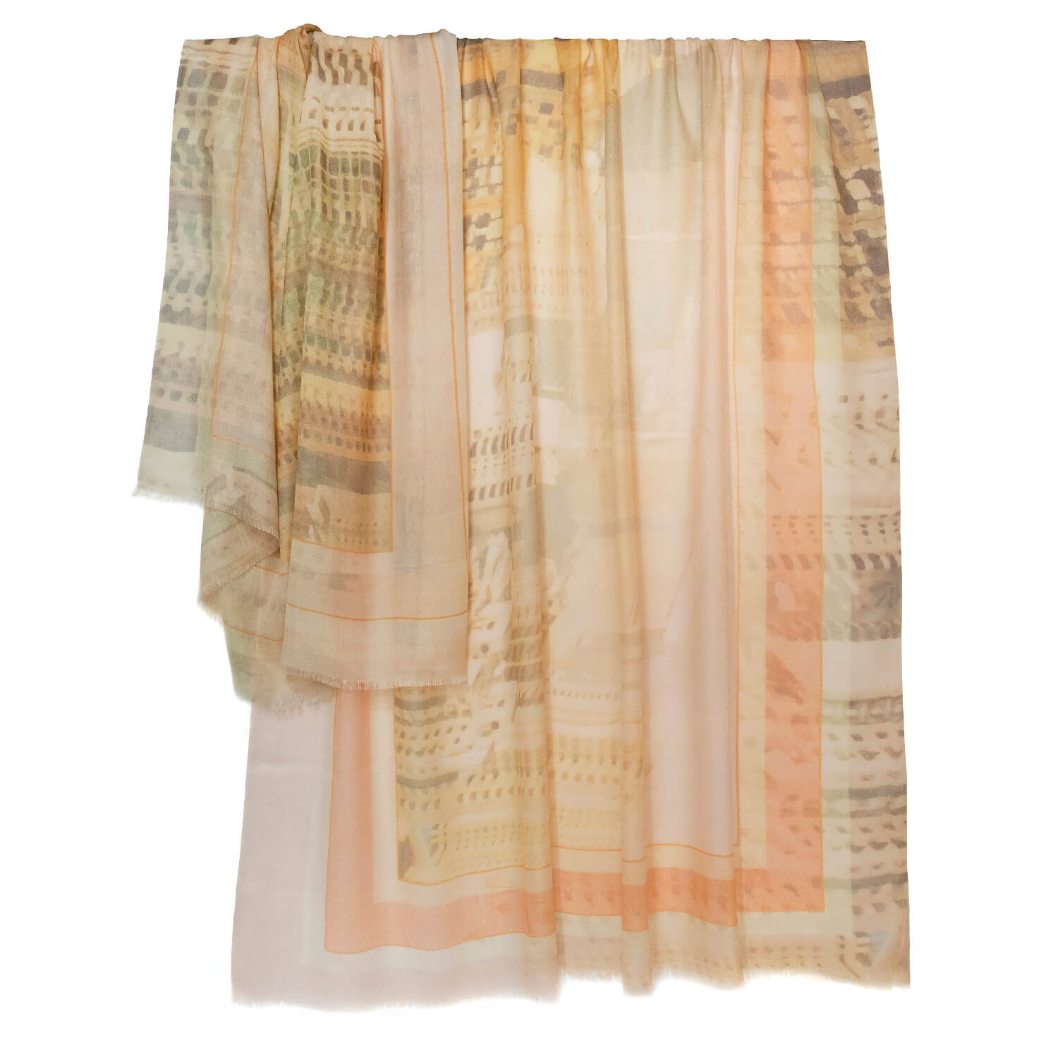 hong kong wearable art scarf pashmina shawl